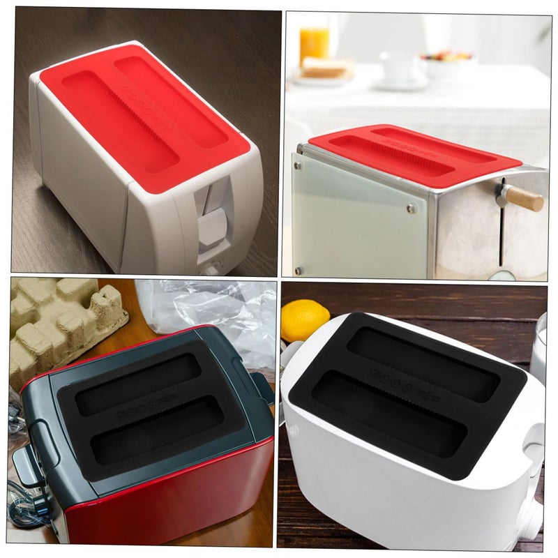 Silicone Toaster Covers Dustproof Lid for 2 Slice Bread Maker Sandwich Machine - Image 4
