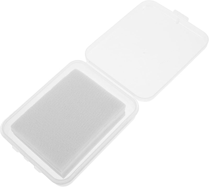 Silk Fiber Ultra-Thin Face Cotton Pads 80pcs Disposable Makeup Remover Wipes Soft Exfoliating Facial Rounds for Toner and Eye Care - Image 1