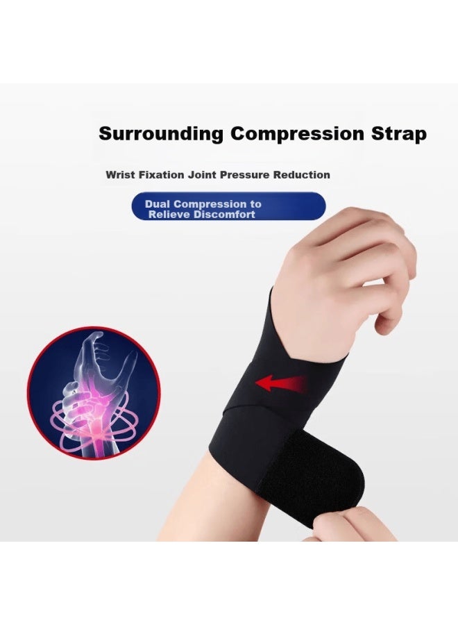 Tmt Japan Wrist Support Brace For Tendon Sheath Sprain, Joint Strain Fixator For Men And Women, Fitness And Badminton Sports Sleeve - Image 2