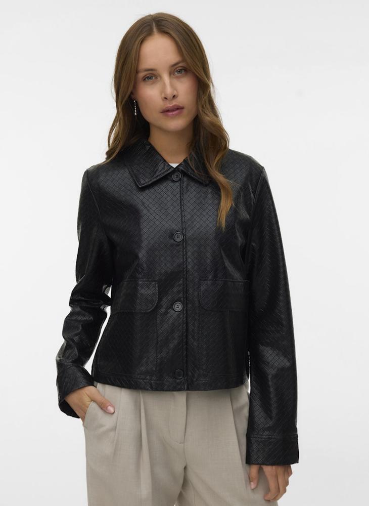 VERO MODA VMBELLIS SHORT COATED JACKET - Image 1