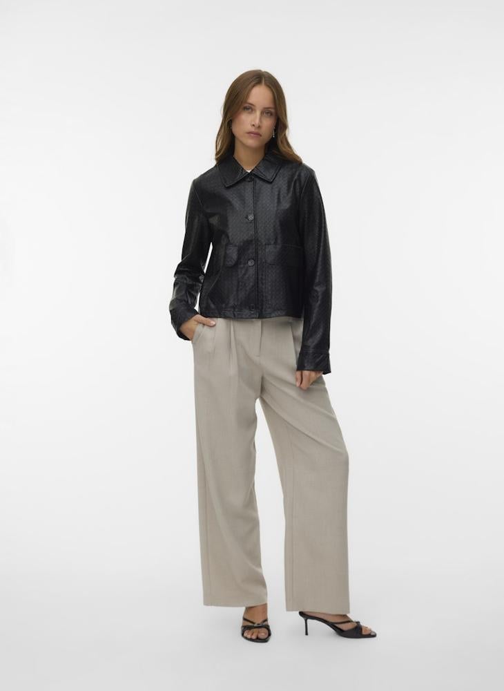 VERO MODA VMBELLIS SHORT COATED JACKET - Image 4