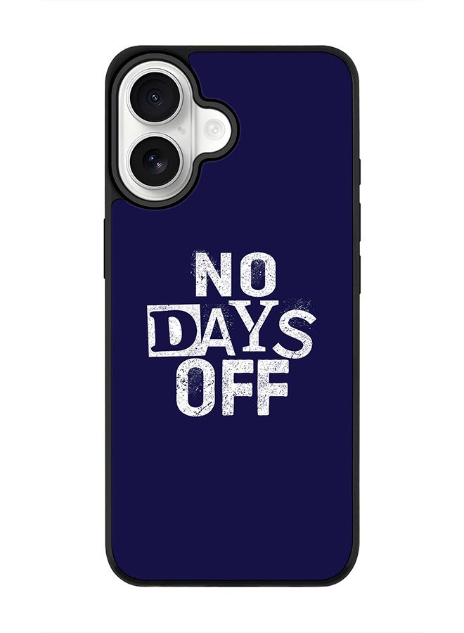 Stylizedd iPhone 17 Case, [Compatible with MagSafe] Slim Magnetic cover Phone Case iPhone 17 -No days off - Image 1