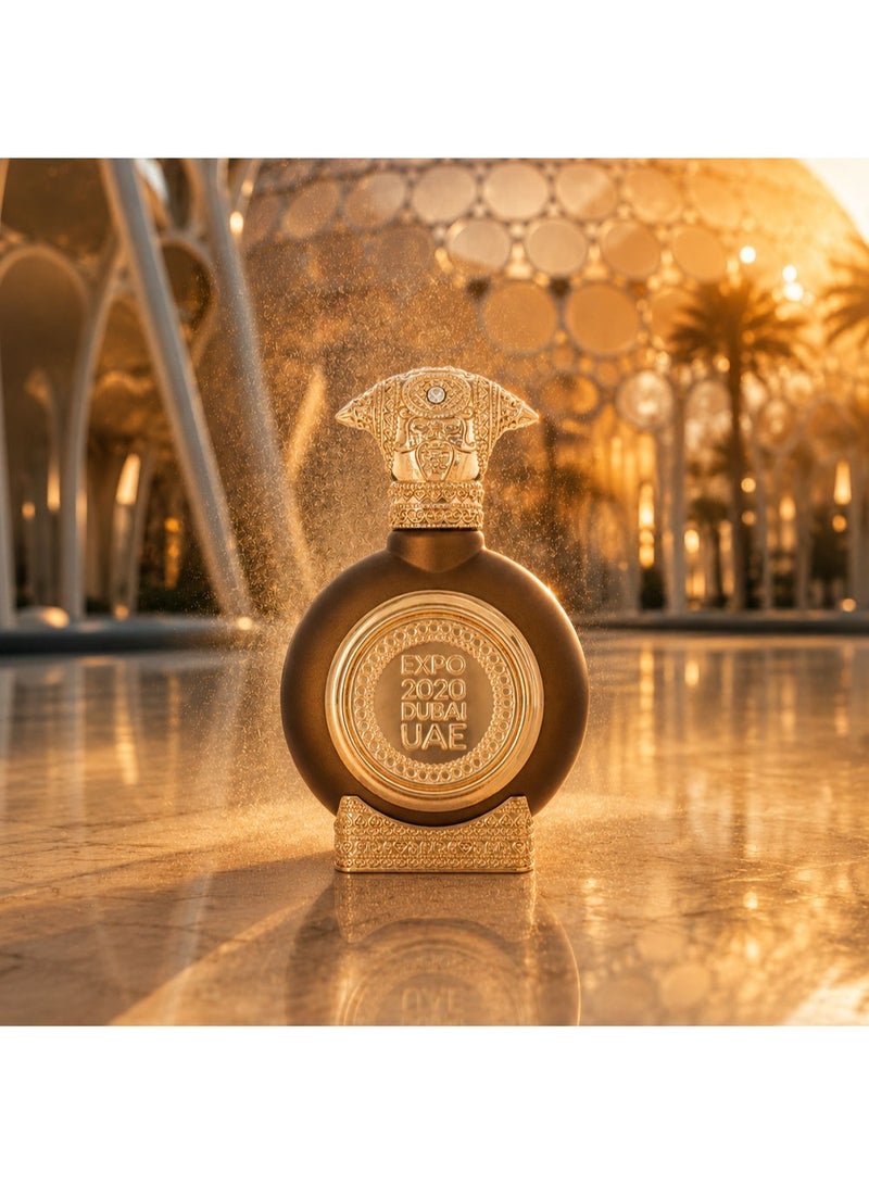 Taif Al Emarat EXPO 2020 Eau de Parfum 75ml, Unisex Arabic Perfume, Long Lasting Orange Blossom Fragrance with Amber Notes - Image 4