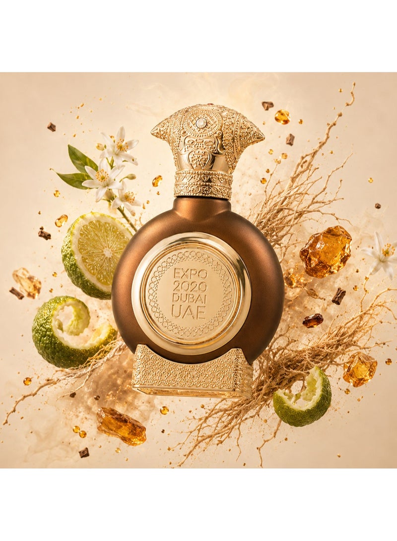 Taif Al Emarat EXPO 2020 Eau de Parfum 75ml, Unisex Arabic Perfume, Long Lasting Orange Blossom Fragrance with Amber Notes - Image 5