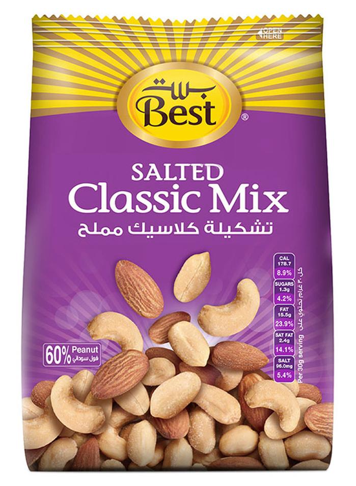 noon Best Salted Classic Mixed Nuts 300grams + Barbican Malt Beverage, Can, 250ml X 6 Pack of 6 - Image 2