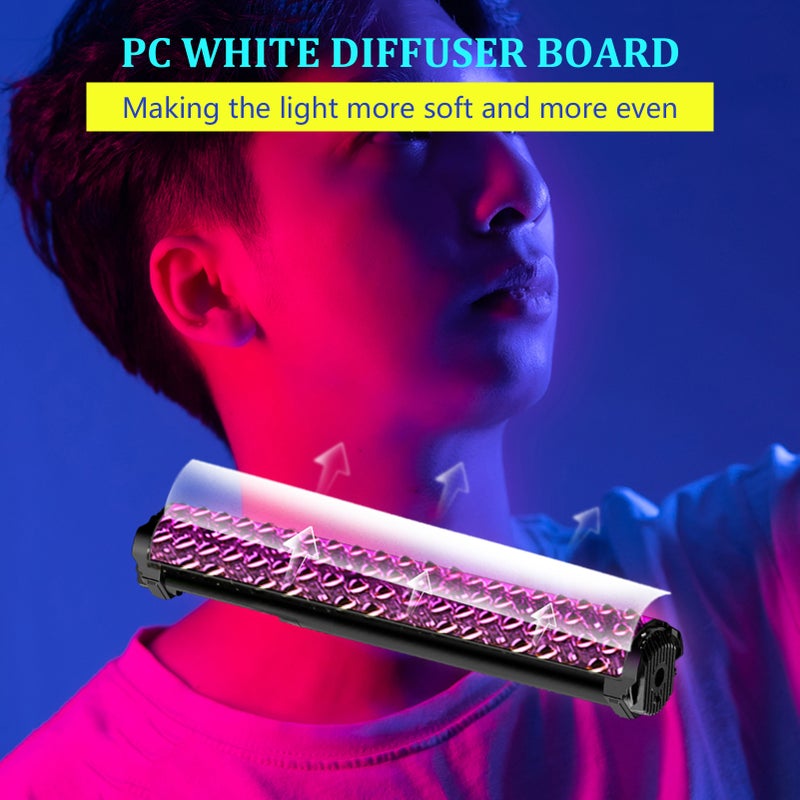 YONGNUO YN30 SOFT Magnetic RGB Tube Light Handheld LED Video Light Portable Fill Light for Vlog Live Streaming Product Portrait Photography 2000K-10000K Dimmable 31 Lighting Effects Built-in Battery - Image 4