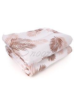 snooze Snooze summer quilt double face, 160*235 cm, Moca tropical design  - Image 2