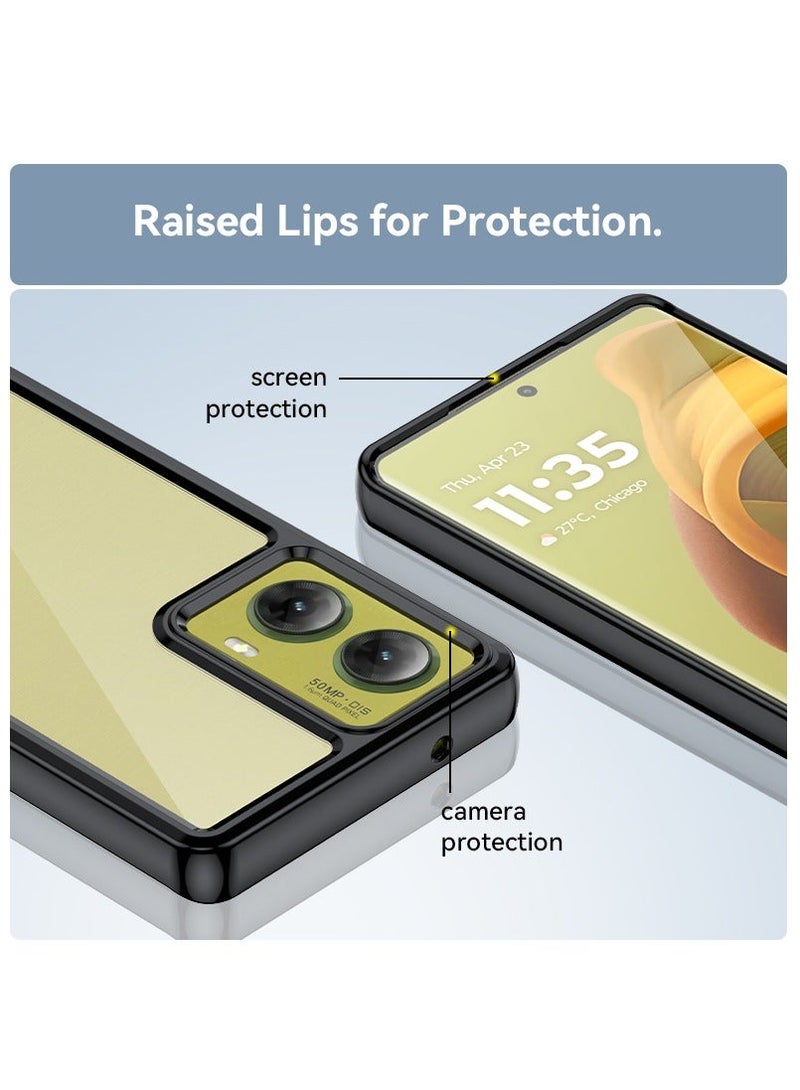 Fankalo Phone case for Motorola Moto G85 5G Clear Back Soft TPU Shockproof Bumper Protection Cover - Image 4