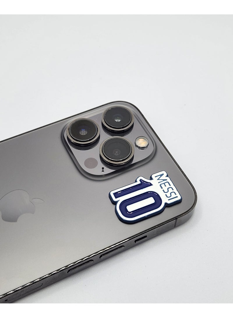 RYN ليونيل ميسي #10 – شعار نادي مشجعي كرة القدم للهواتف المحمولة، اللابتوب، الحقائب، ملصقات المعجبين للعرض على الآيباد، الحقائب، وجدران، أبواب، سيارات، شاحنات، دراجات نارية، ثلاجات - Image 2