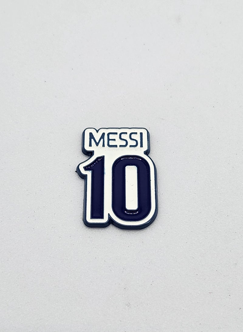 RYN ليونيل ميسي #10 – شعار نادي مشجعي كرة القدم للهواتف المحمولة، اللابتوب، الحقائب، ملصقات المعجبين للعرض على الآيباد، الحقائب، وجدران، أبواب، سيارات، شاحنات، دراجات نارية، ثلاجات - Image 1