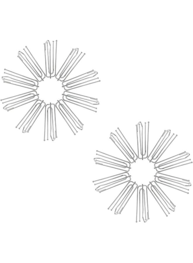 Royal Apex Curtain Pleater Tape Pleat Hook 4 Prongs Pinch Pleat Drapes Clip Traverse Pleater 4 End Hooks 20 Pack 20 - Image 1