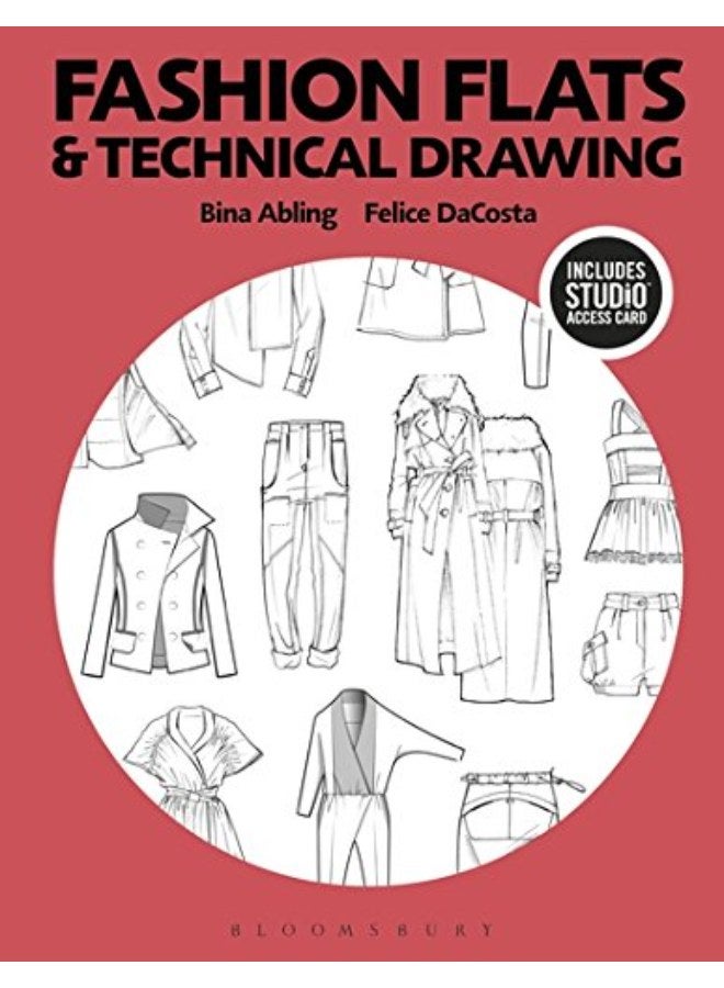 Fashion Flats and Technical Drawing: Bundle Book + Studio Access Card 