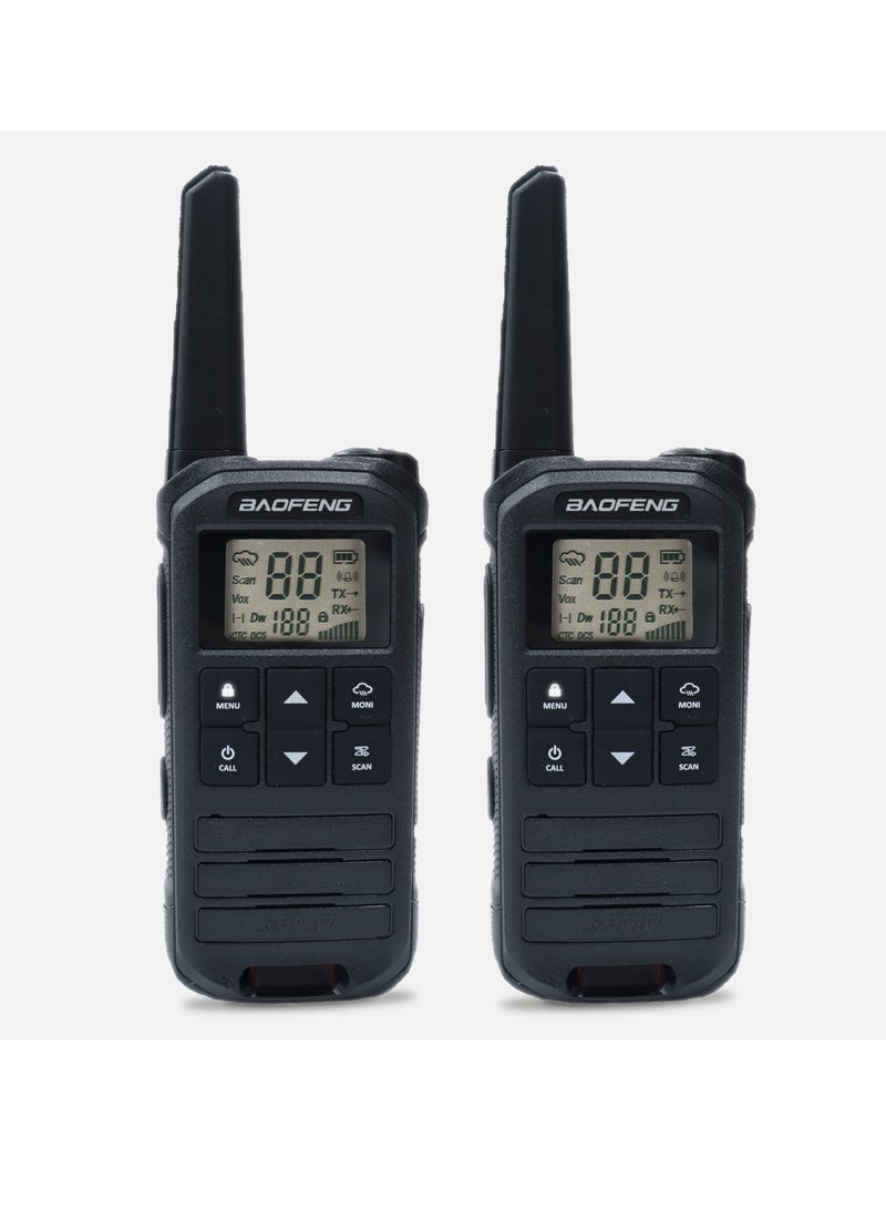 2 Piece Portable Handheld Radio