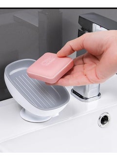 Shower Soap Holder Super Suction High Quality Dish Soap Cup with Waste Water for Bathroom Gray/ White - pzsku/Z58B8EDEC2A491B4CB838Z/45/_/1705963508/6903a1a4-9a8c-4578-bb38-f6f2b7208065