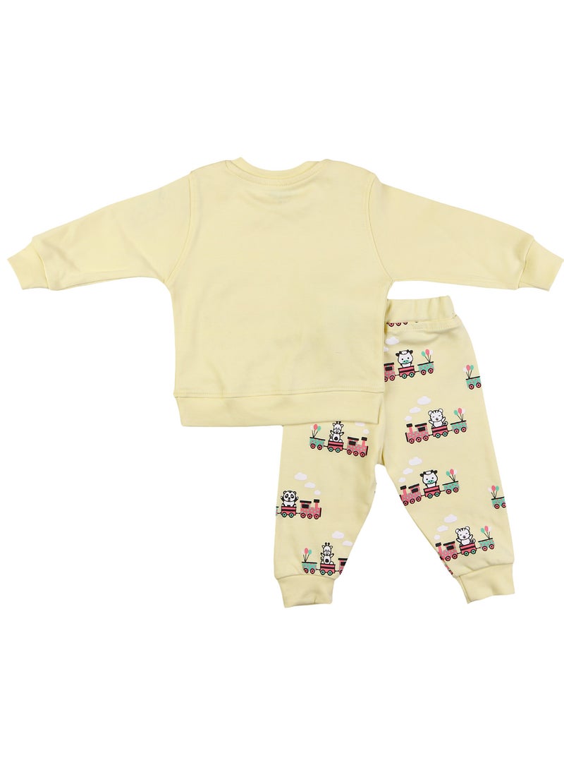 زيركون بيجامة خريفي لحديثي الولادة - 1246 - Image 3