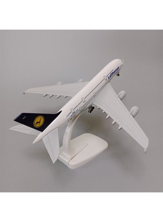 TOY GARDEN Diecast Metal Airplane Model Toy Pull-Back Action Plane with Lights Realistic Mini Aircraft Educational Gift Durable Collectible Toys for Boys Girls - Image 5