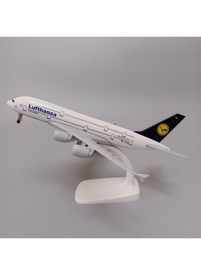 TOY GARDEN Diecast Metal Airplane Model Toy Pull-Back Action Plane with Lights Realistic Mini Aircraft Educational Gift Durable Collectible Toys for Boys Girls - Image 4