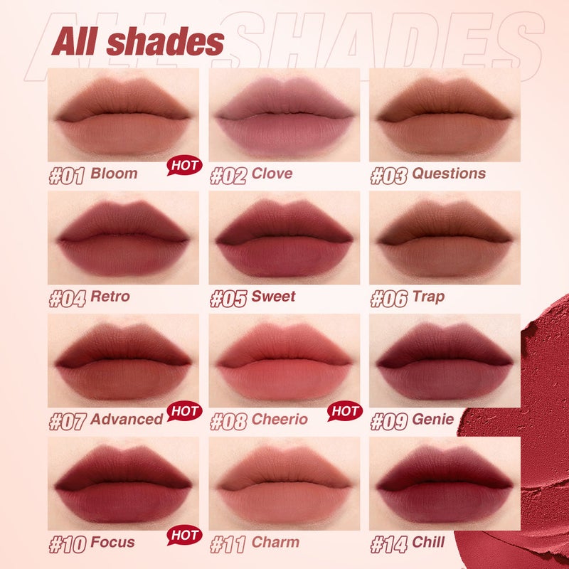 O.TWO.O What`s IN My Bag Velvet Matte Lip & Cheek Mud - #07 - Image 3