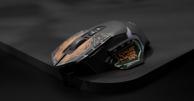 Offbeat – LYKAN Wired Gaming 12D Macro Buttons Mouse | RGB Carpet Light 20K DPI | 1000Hz Polling Rate - Image 3
