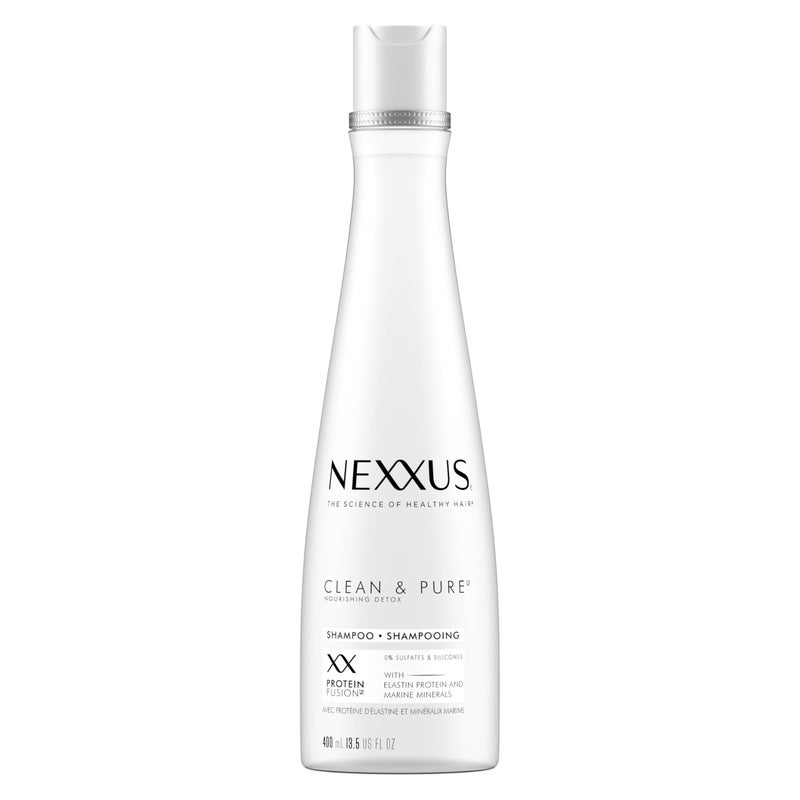 Nexxus Clean and Pure Clarifying Shampoo With ProteinFusion For Nourished Hair ParabenFree 135 oz