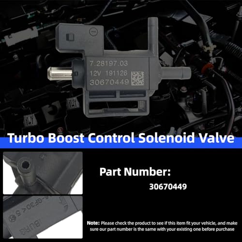 McrGinly Turbo Boost Control Solenoid Valve Fit for Volvo XC70 V60 V40 S80 S40 C70 C30 30670449 - Image 3
