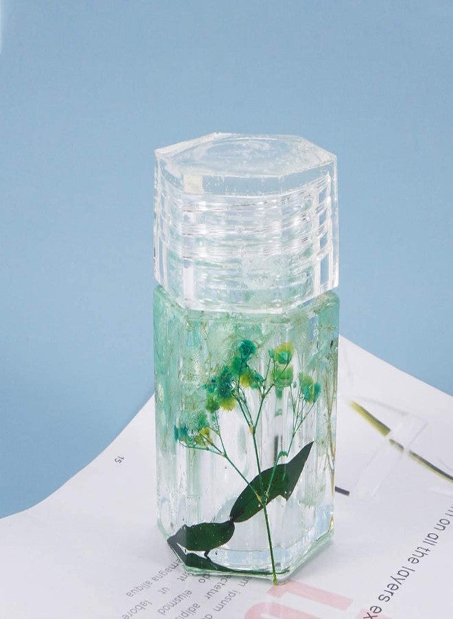 iSuperb Resin Jar Mold Hexagon Bottle Silicone Mold with Lid Storage Box Mold Epoxy Resin Casting Mold for DIY Jewelry Box Accessories Storage Candy Jar - Image 3