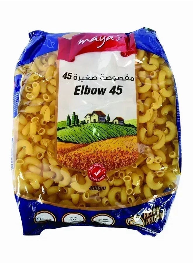 Maya's Pasta Elbow 45, 400g 