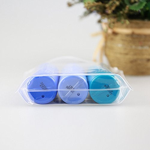 BCP Bluecell 5 PCS Small EVA Soft Transparent Plastic Cosmetic Organizer Bag Pouch With Zipper Closure,Travel Toiletry Makeup Bag - Image 5
