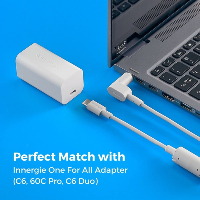 Innergie C-T USB-C 1.5m Power Adapter Cord with Universal Laptop Connector Tips to Fit Most Laptop,Multi PC Connectors for Compatible with Acer/ASUS/Dell/HP/Lenovo& More (Delta Electronics) - Image 5