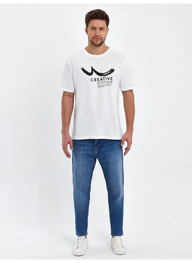 LTB Men's White T-shirt