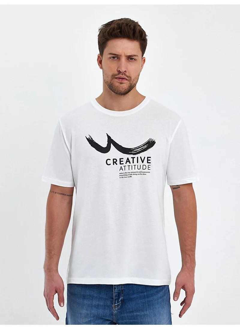 LTB Men's White T-shirt