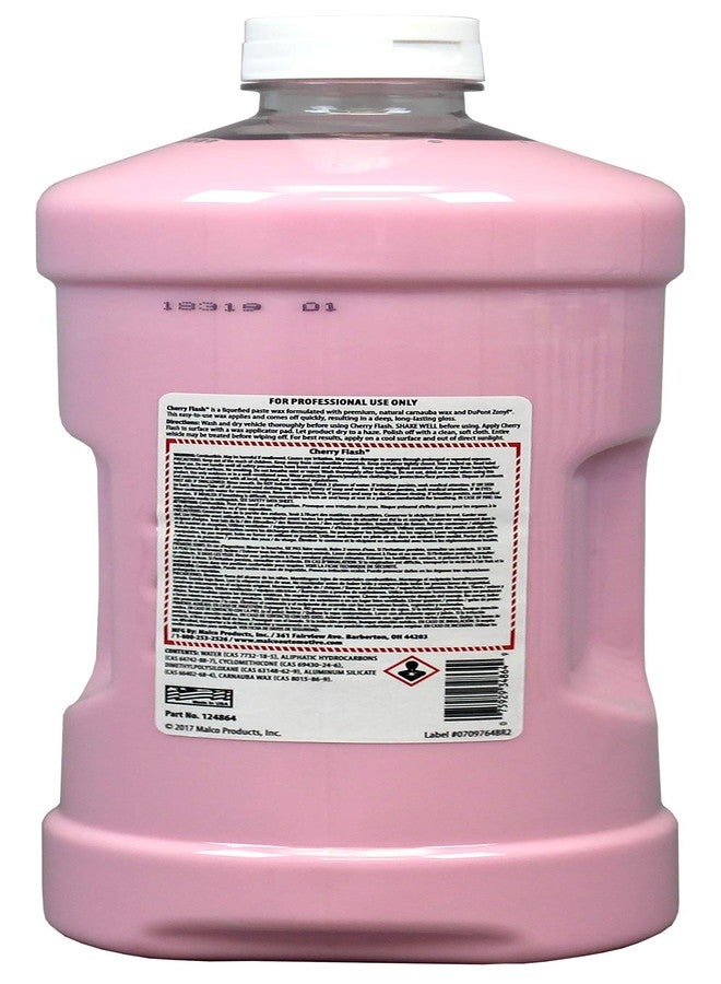 Malco Cherry Flash Automotive Liquid Paste Wax - Protect & Shine Your Vehicle/Easiest Way to Hand Wax Your Car/Lasting Gloss & Protection For Cars, Trucks, Boats, and Motorcycles / 64 Oz. (124864) - Image 2