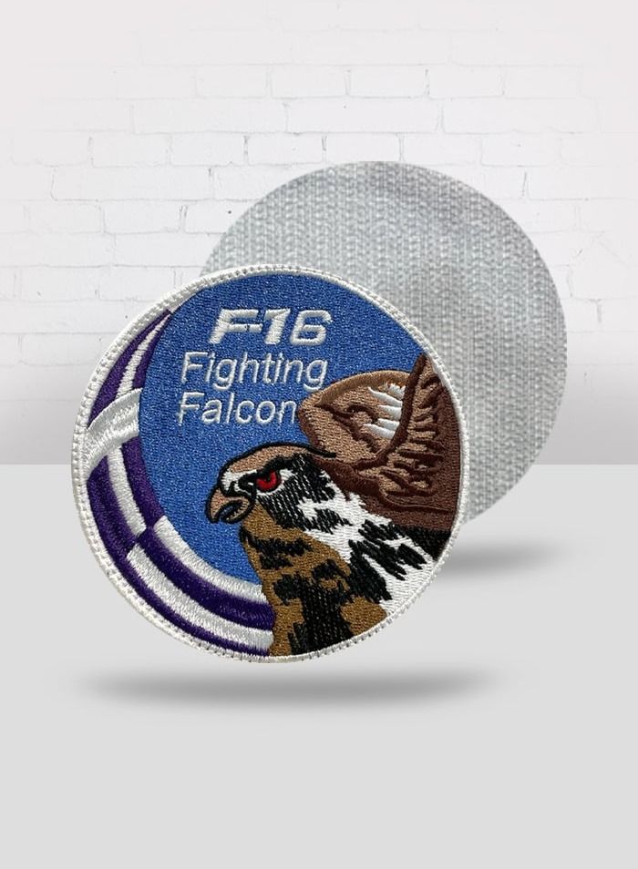 Fighter Gifts F-16 Greece Fighting Falcon Patch  - Image 2