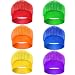 Popuid 6Pcs Hairy Headbands Flowy Funny Crazy Hair Spirit Week Accessories Cheering Headwear Costume Adult Mixed Colors - Image 2
