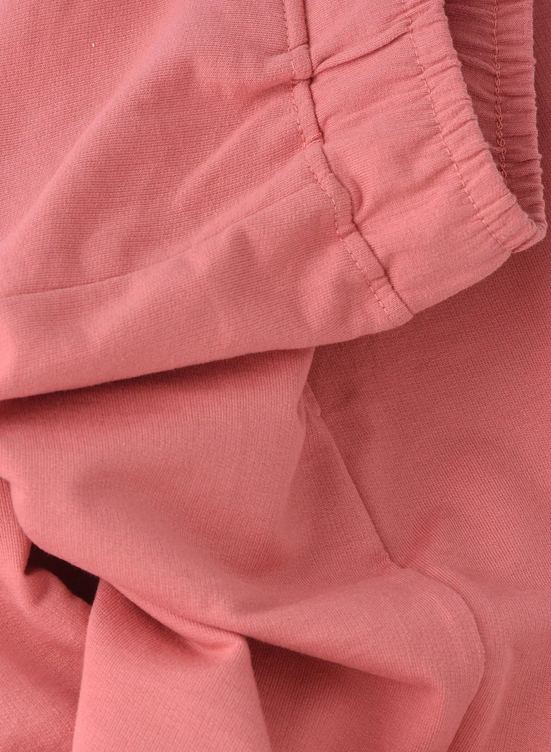 Jelliene Solid jogger with elastic at bottom