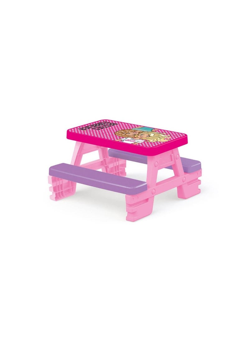 Barbie Kids Pink Picnic Table - Image 2