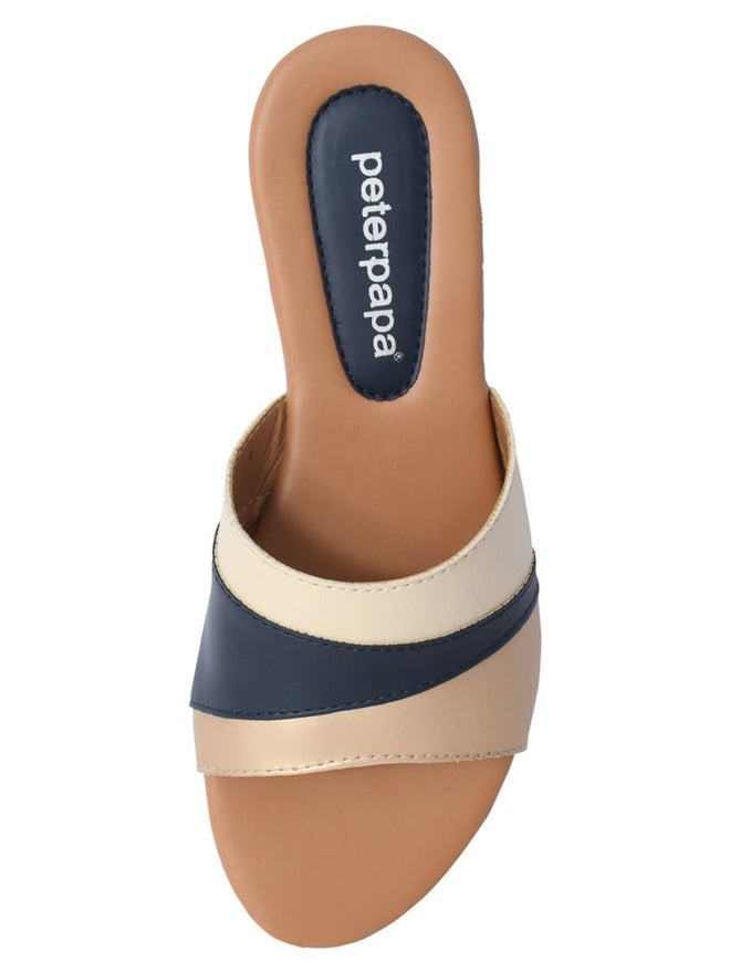 Peterpapa Color Block Strap Open Toe Sandals - Image 4