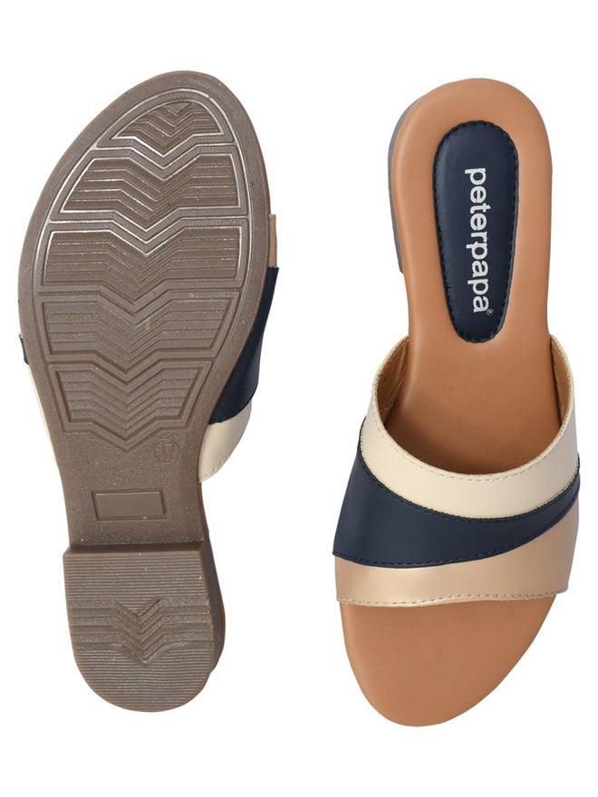 Peterpapa Color Block Strap Open Toe Sandals - Image 5
