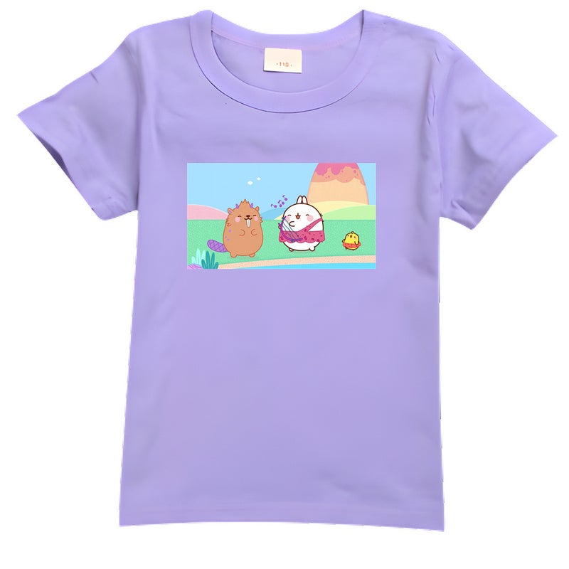 Molang Baby Summer Days T Shirt Children'S Short-Sleeved T-Shirt Summer 241 - Image 4