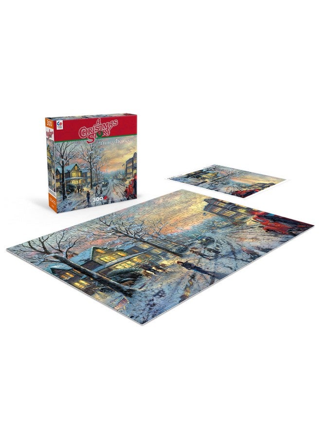 Ceaco - Thomas Kinkade - Holiday Movies - A Christmas Story - 300 Piece Jigsaw Puzzle - Image 4