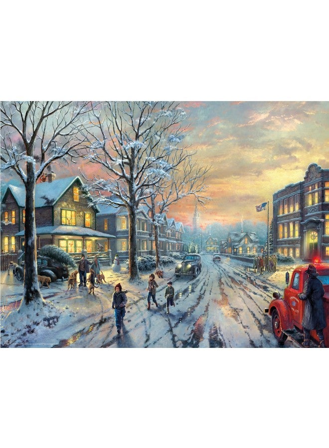 Ceaco - Thomas Kinkade - Holiday Movies - A Christmas Story - 300 Piece Jigsaw Puzzle - Image 1