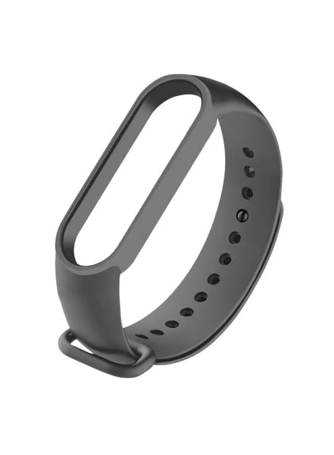 Breathable Replacement Silicone Sport Strap Compatible with Xiaomi Mi Band 5/6/7 Watch M5/M6/M7 One Size, Unisex Adult - Image 3