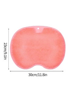 Dubkart Shower Foot Scrubber Larger Size Mat with Non Slip Suction Cups  Cleans Smooths Exfoliates and Massages Your Feet Without Bending  - Image 5