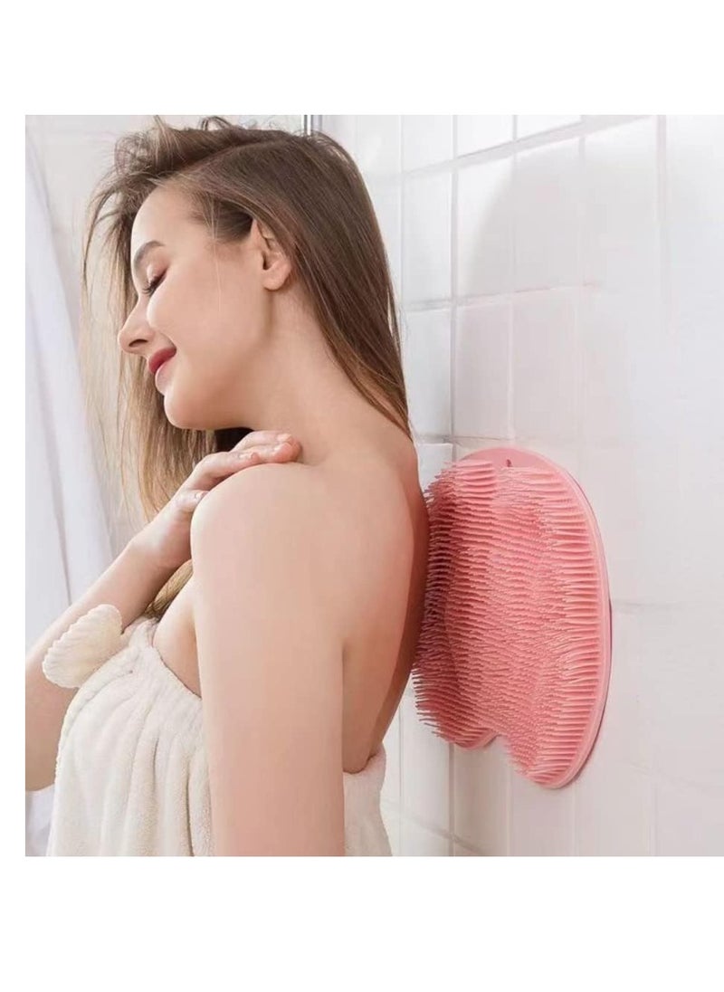 Dubkart - Shower Foot Scrubber Larger Size Mat with Non Slip Suction Cups  Cleans Smooths Exfoliates and Massages Your Feet Without Bending - Image 1