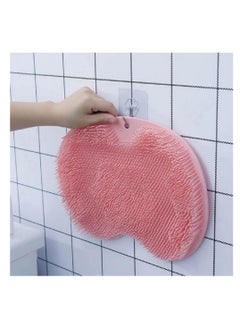 Dubkart Shower Foot Scrubber Larger Size Mat with Non Slip Suction Cups  Cleans Smooths Exfoliates and Massages Your Feet Without Bending  - Image 4