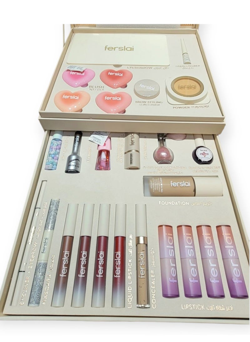 Ferslai The new Farsali makeup box from Lavme Beauty LS-2079 – a complete look with professional quality - Image 2