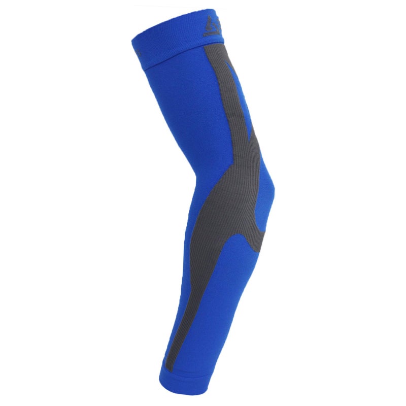 B-Driven Sports Compression Arm Sleeve for Men & Women - Medical Grade 20-30mmHg, Bicep, Forearm, Elbow Support, Lymphedema, Baseball, Basketball, Tennis, Work, Weightlifting - Blue Large 1pc - Image 2