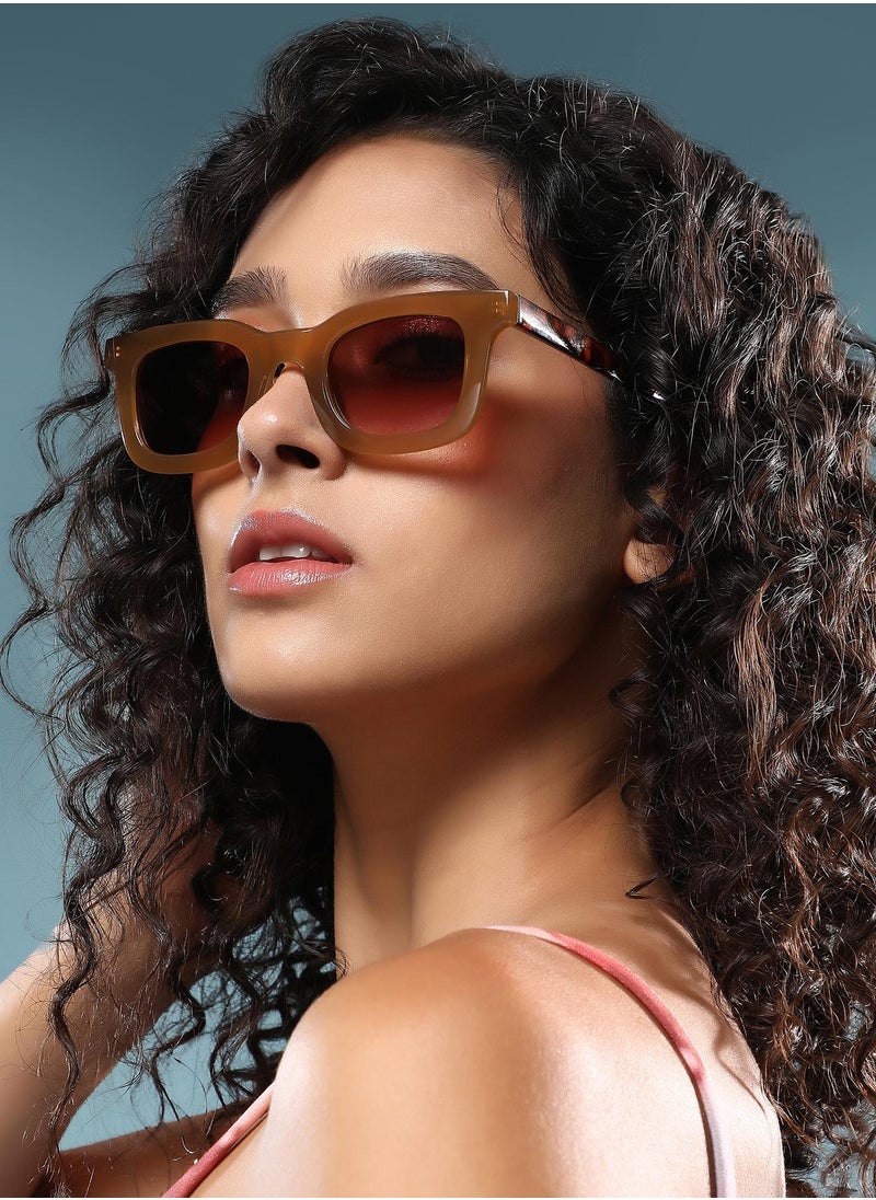 Haute Sauce - Polarized Full Rim Wayfarer Sunglasses For Women - Image 1