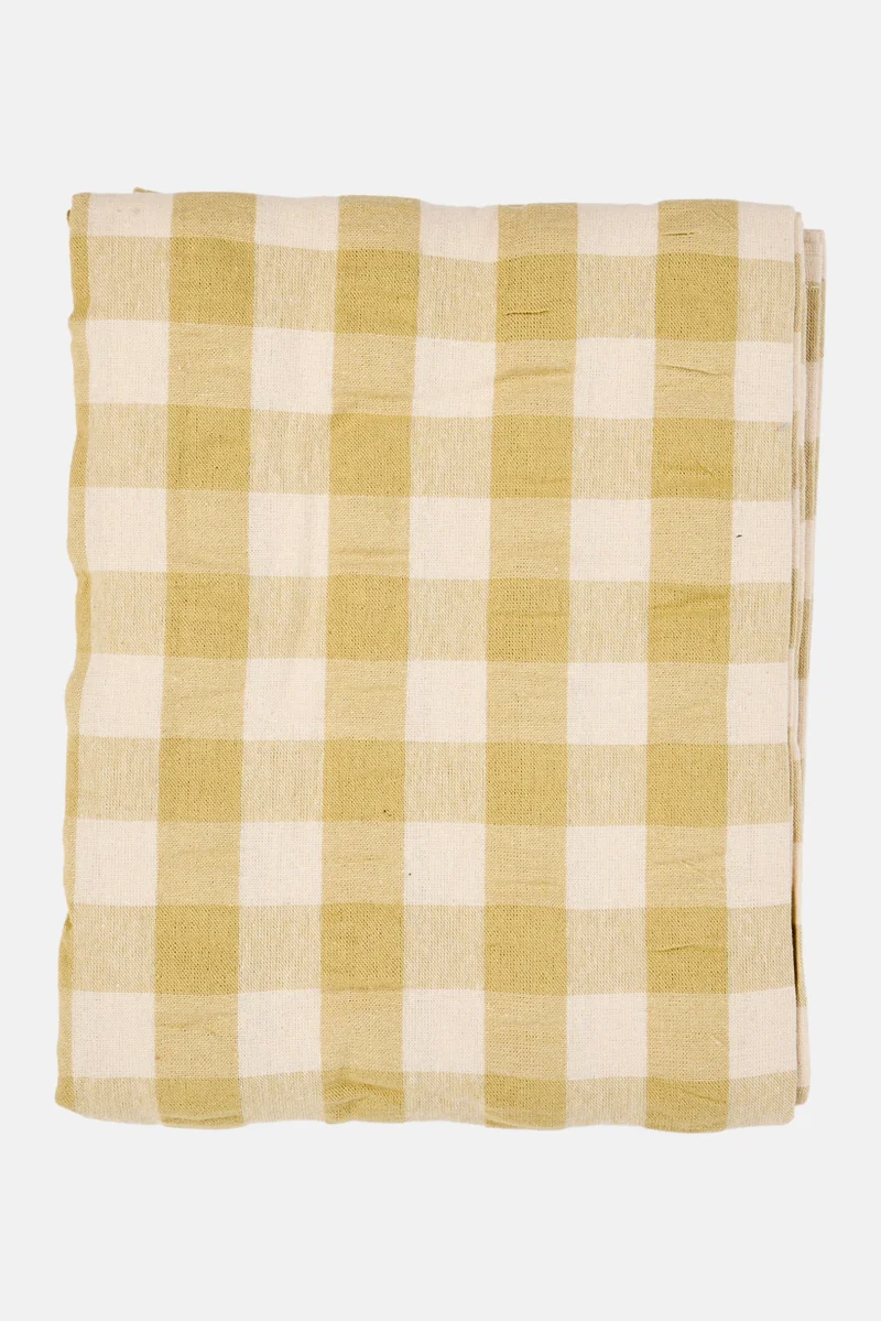 Muy Mucho Large Table Cloth 140 x 180 cm, Sage Green Combo