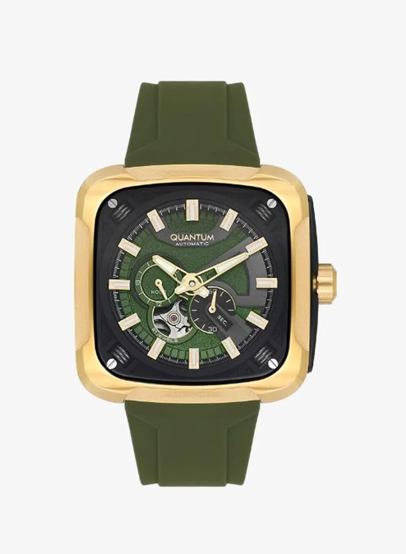 Quantum Men's Silicone Automatic Watch QMG1135.175 - 45 mm